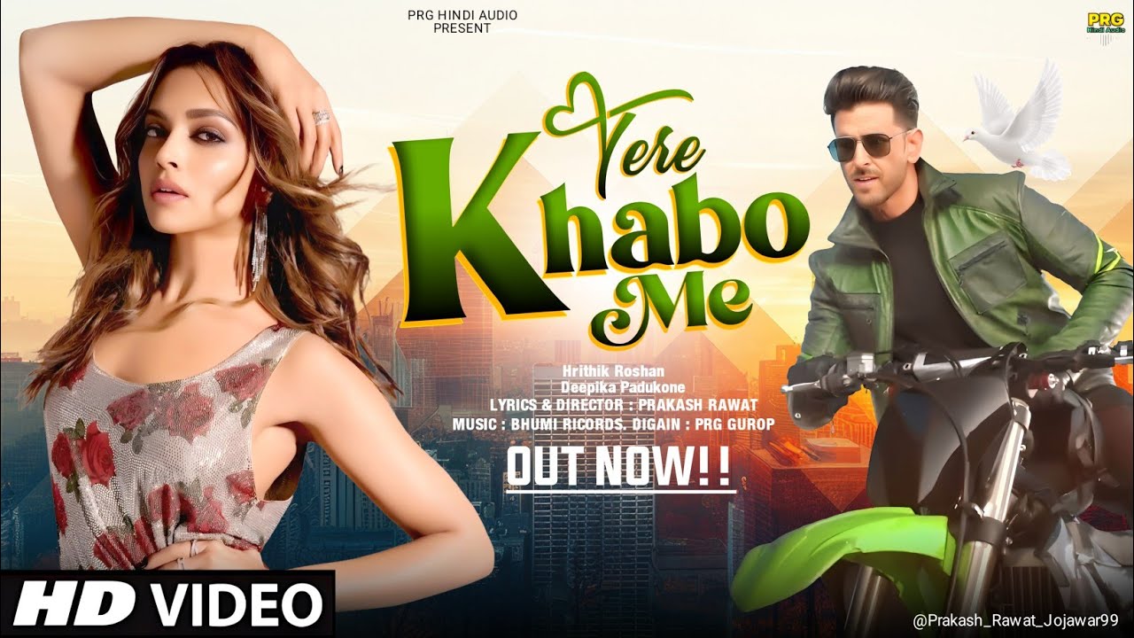 New Song | Mere Khwabo | Hrithik Roshan  | Deepika P. | Bollywood Song | Romantic Love Song 2025