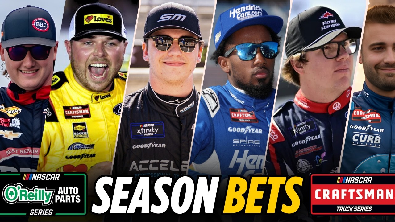2026 NASCAR O'Reilly Auto Parts & Craftsman Truck Series Futures Season-Long Picks + Best Bets