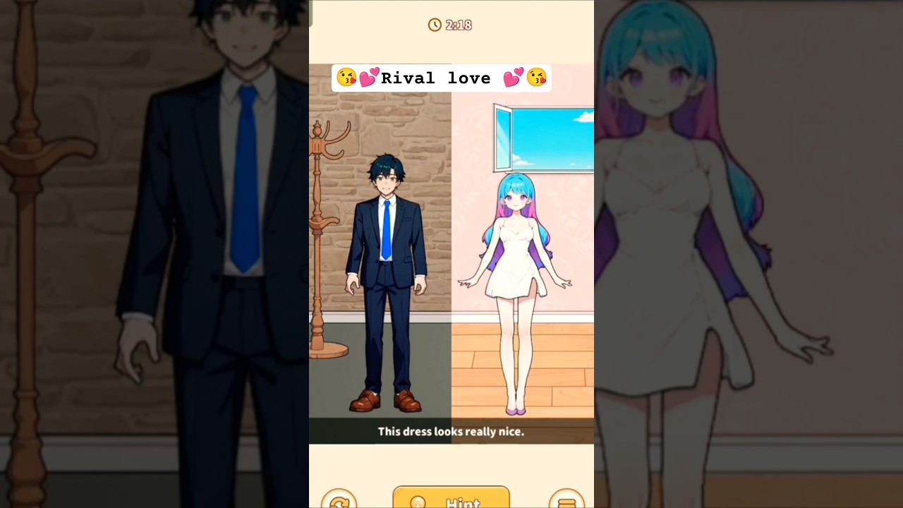 😘😜❤# Rival love 💕😘 brain puzzle 2 logic twist game 
