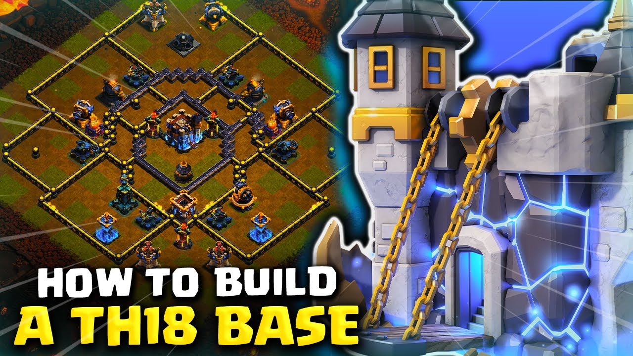 HOW to build a Town Hall 18 base from SCRATCH in Clash of Clans