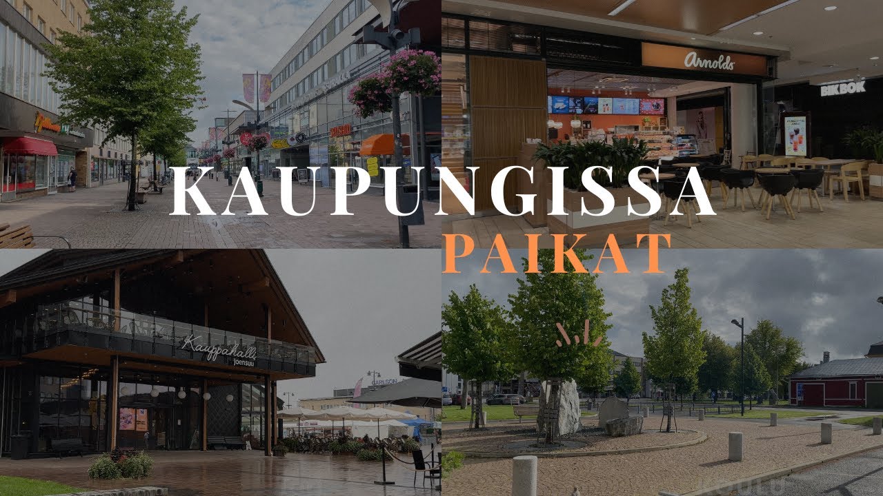 KAUPUNGISSA // Kaupungin paikat -sanastoa