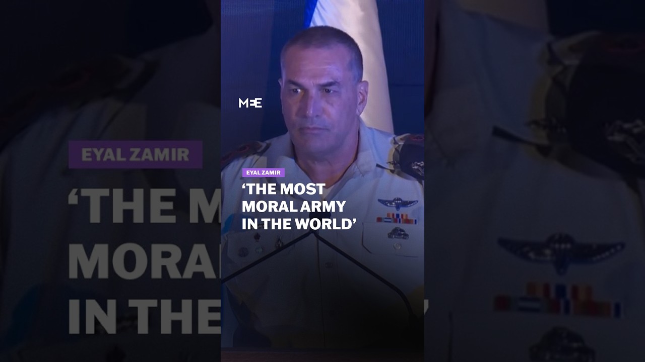 Eyal Zamir says the Israeli army is &lsquo;the most moral army in the world&rsquo; in response to Naza