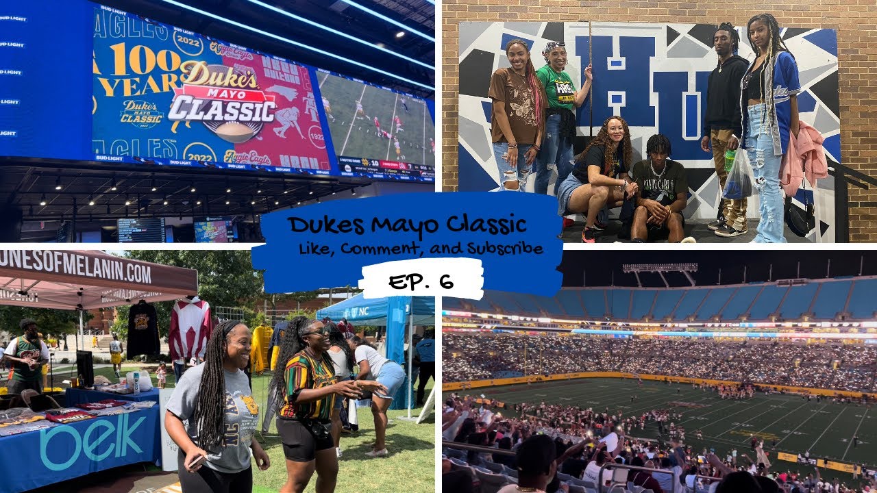 Duke's Mayo Classic 2022 - Charlotte, NC + NCCU vs. NCAT + Vending with Tones of Melanin & Belk