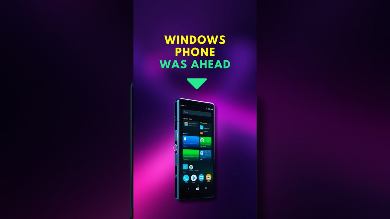 🔥 Windows Phone Was Ahead 