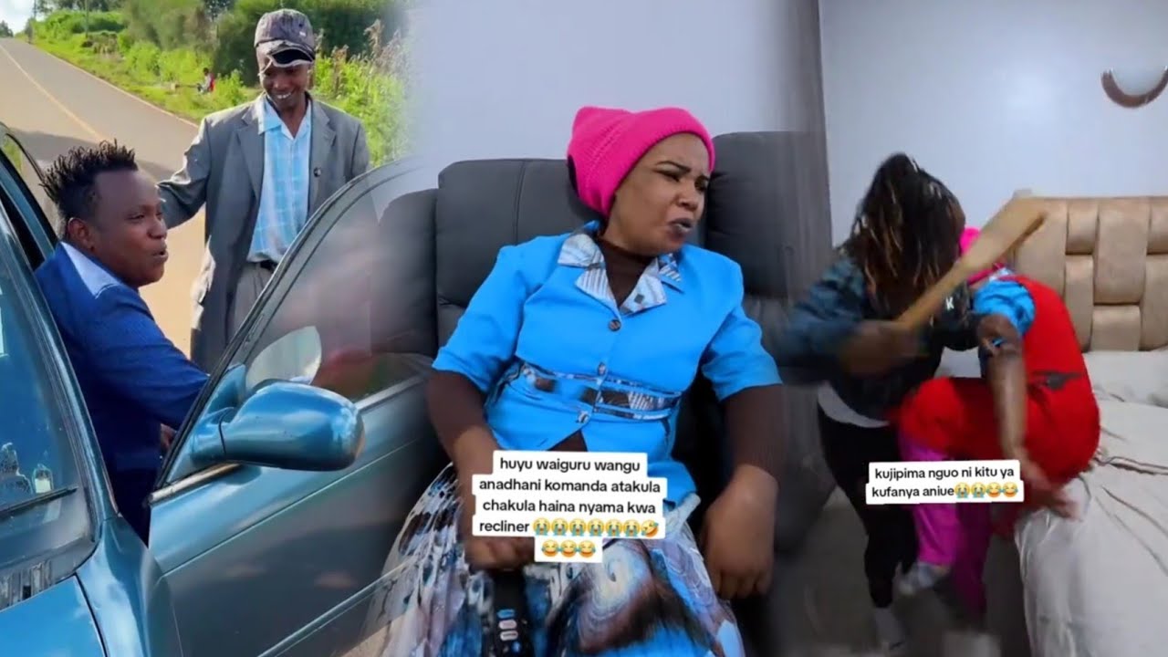 Mbote njogu na   Wanjiru wawaya  with family best Comedy kikuyu video