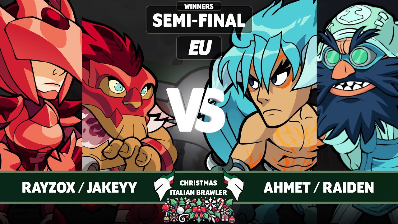 Rayzox vs Jakeyy vs Ahmet & raiden - Winners Semi Final - Christmas ItalianBrawler Cup