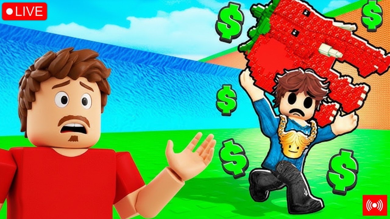 🔴 LIVE Roblox Steal Lucky Blocks and Brainrot || Live Part: 2402