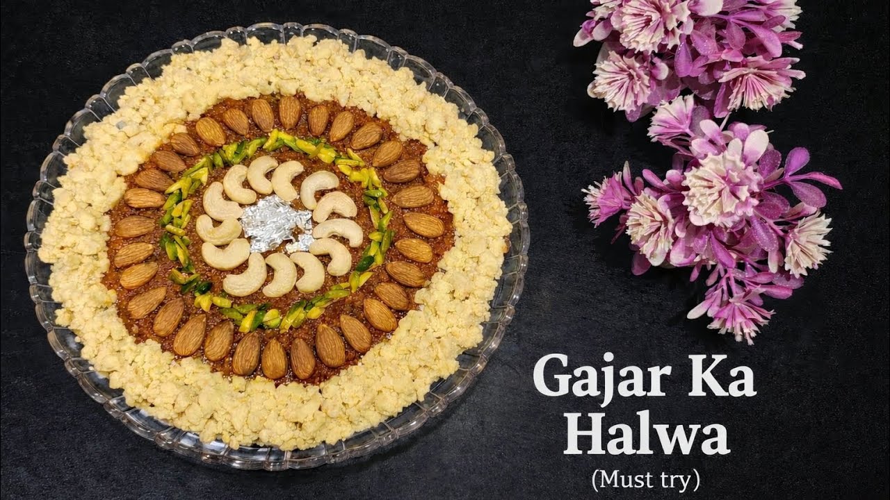 Traditional Indian Sweet🥕– Gajar Ka Halwa🥄