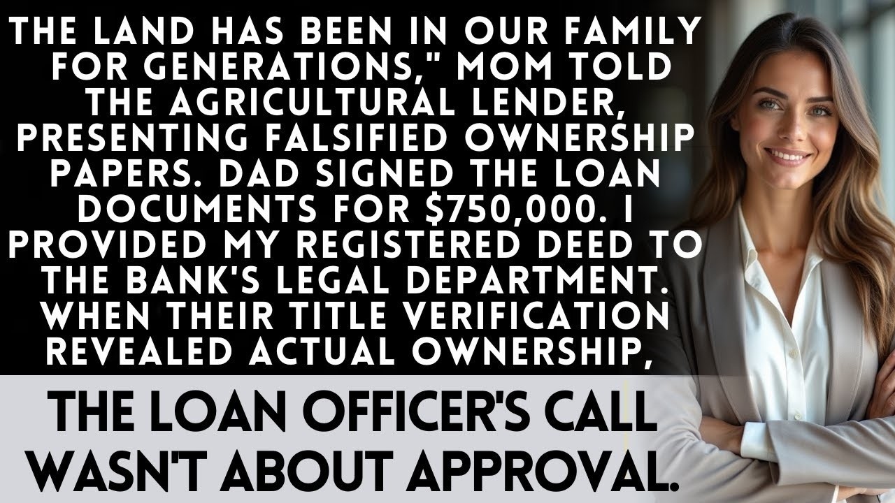 Parents Used My Farmland As Equity For Their Business Loan — The Agricultural Bank Discovered