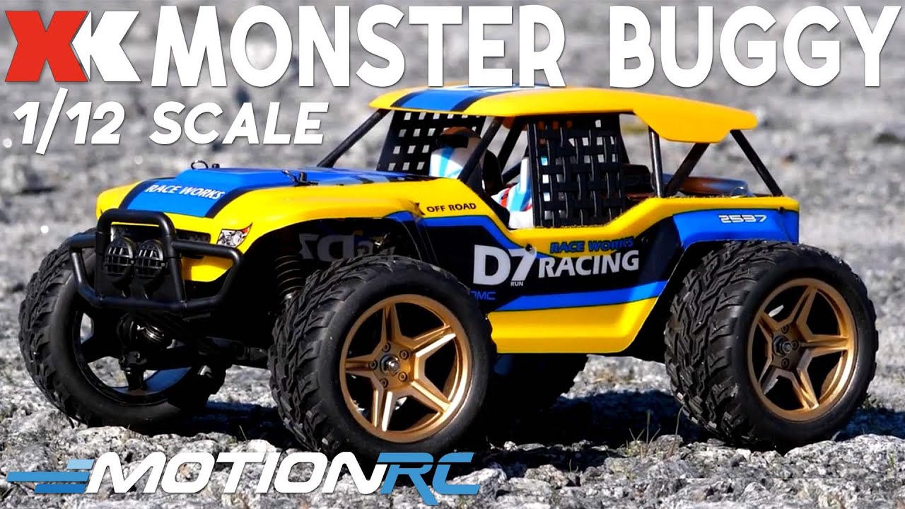 XK All-Terrain 1/12 Scale 4WD Monster Buggy RTR | Motion RC