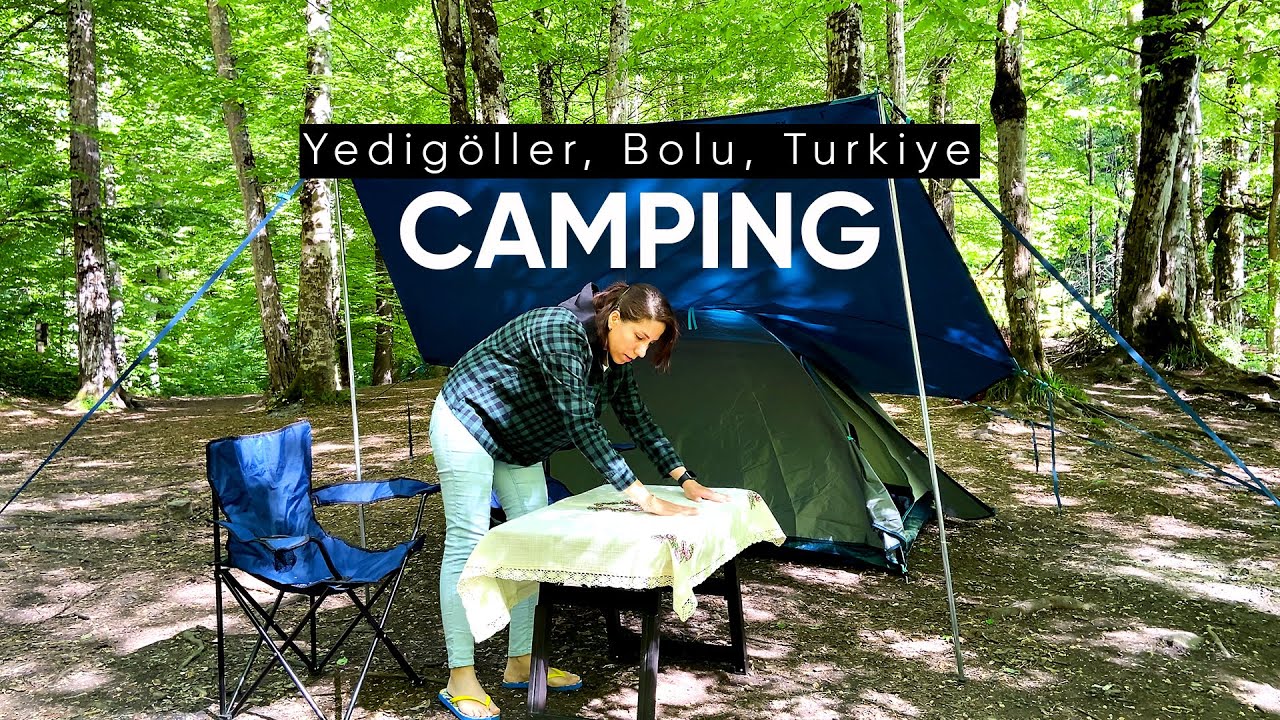 [4k] Yedigöller Campground (🇹🇷 Kamp Alanı) | DeepTrip
