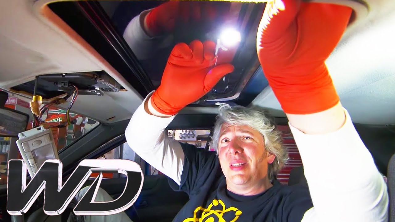 Edd Explains How To Fix The Sunroof Of A VW Corrado | Wheeler Dealers