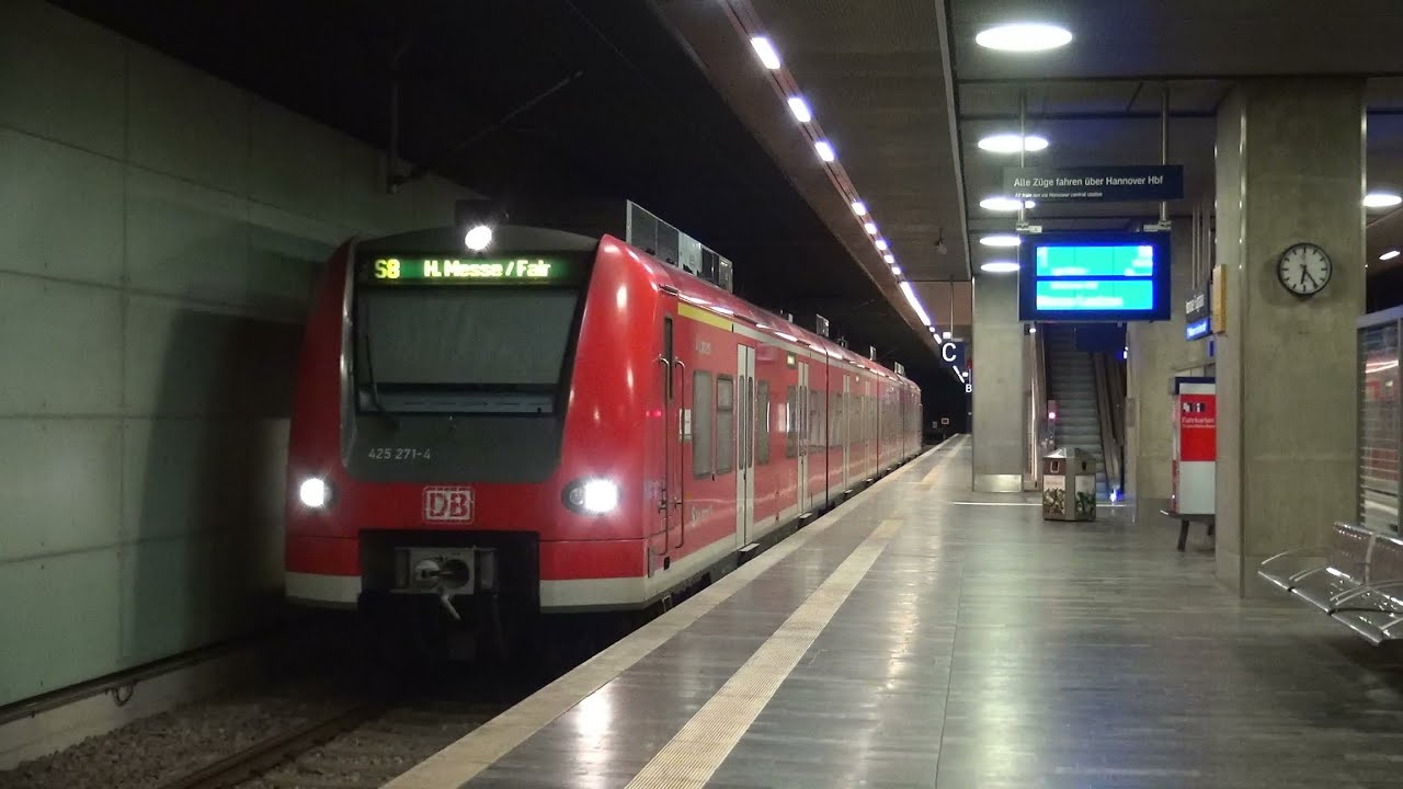 S8-Messeverkehr am Flughafen Hannover - 13.11.2015