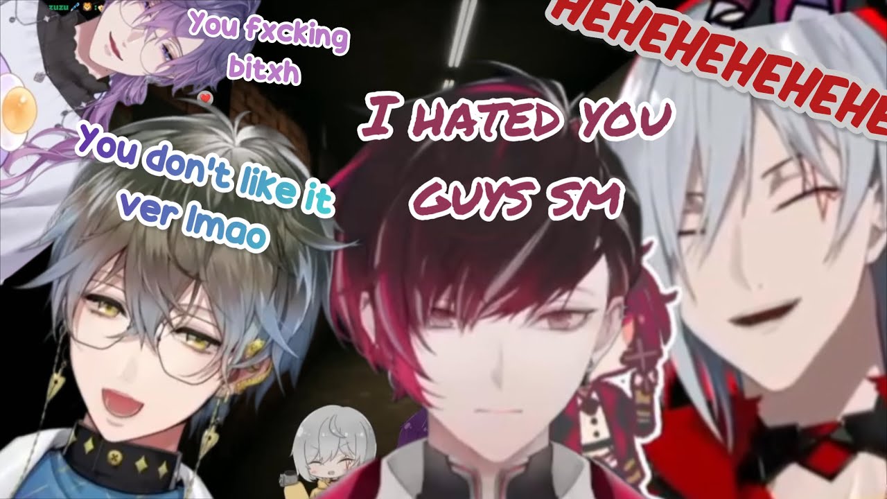 Ike and Fulgur makes a prank voice to scared Ver and Uki