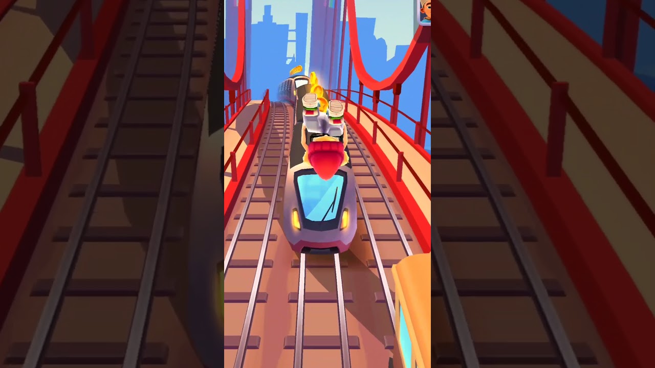 Subway surfers game 🎯😎#ShortGameVideo#Shorts #freefire2024