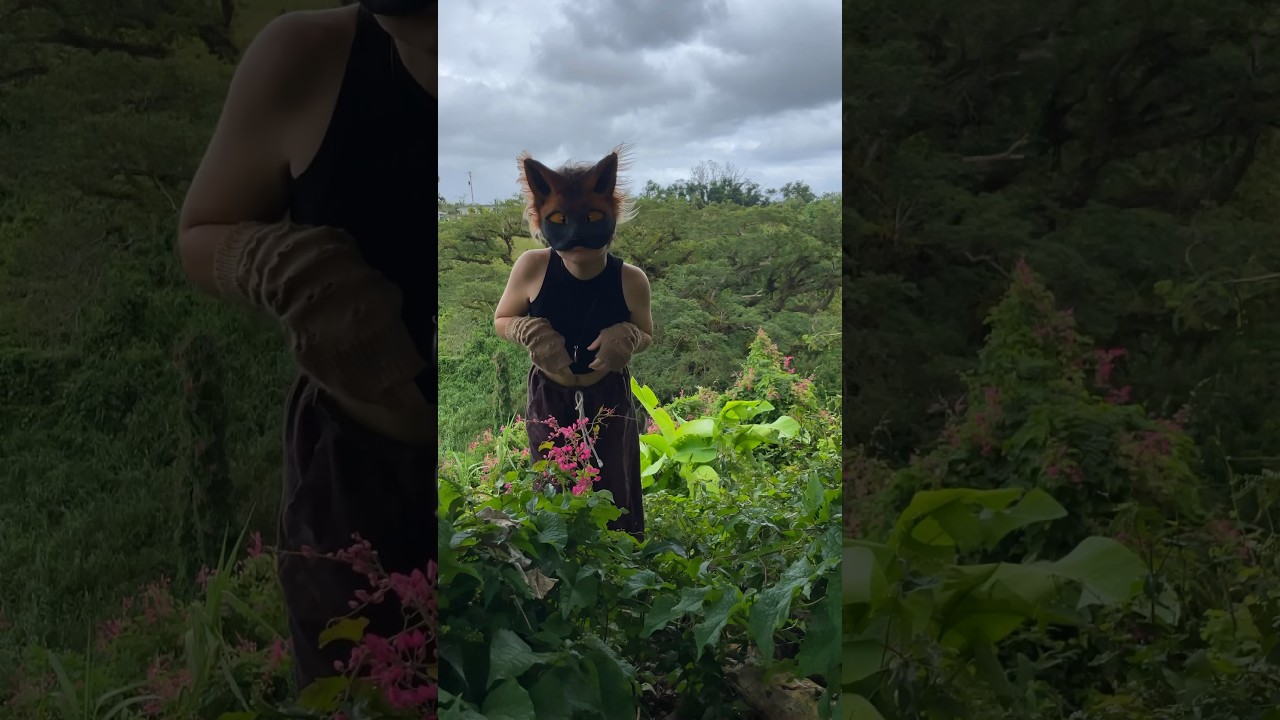 Fox playing human or human playing fox? #therian #quadrobics #fox #furry