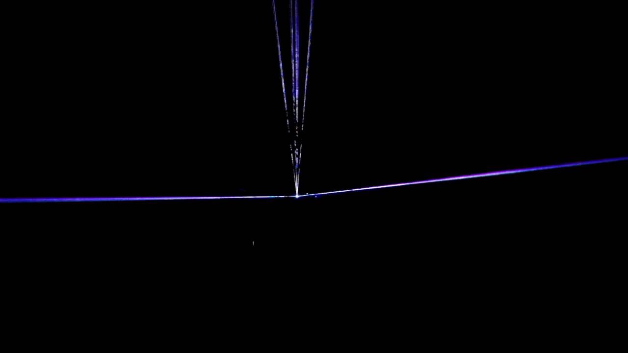 Lusine - Two Dots Lasershow from the beamshow side #1