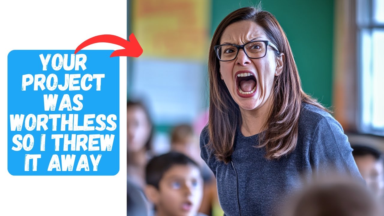 Karen is Fired From Her Job, Fined, and Arrested for Destroying a Student's Project!