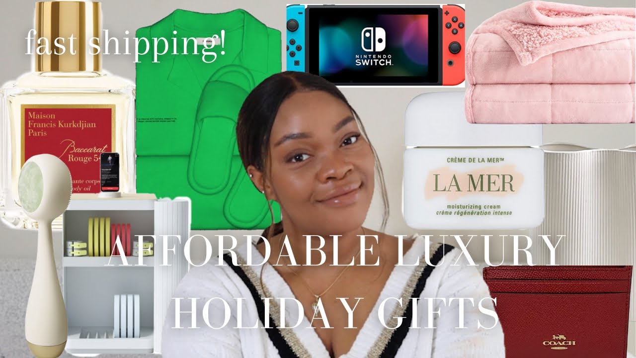 Last Minute Holiday Gift Guide 2021 | Affordable Luxury