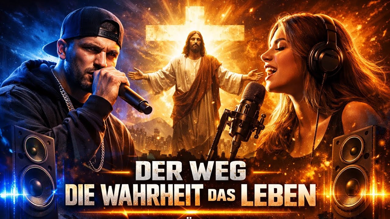 Der Weg, die Wahrheit, das Leben 🙌 German Worship Rap Song ✝️ jesus #rap #worshipmusic #motivation
