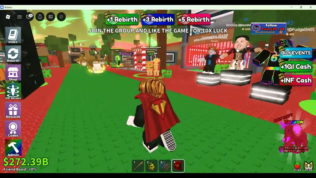 Postao sam ADMIN u steal a brainrot!