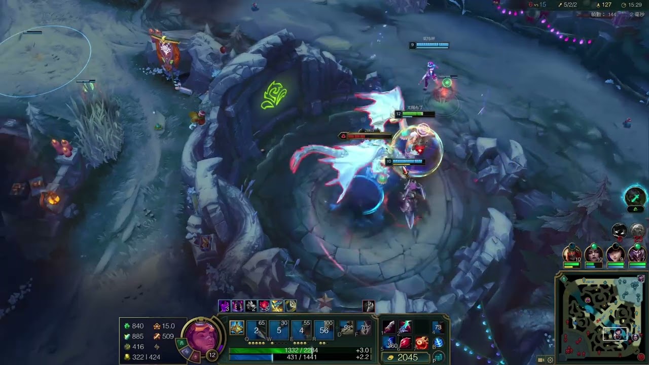 鑽四 上路 嘉文四世 vs 卡蜜兒 / Diamond 4 Top Jarvan IV vs Camille