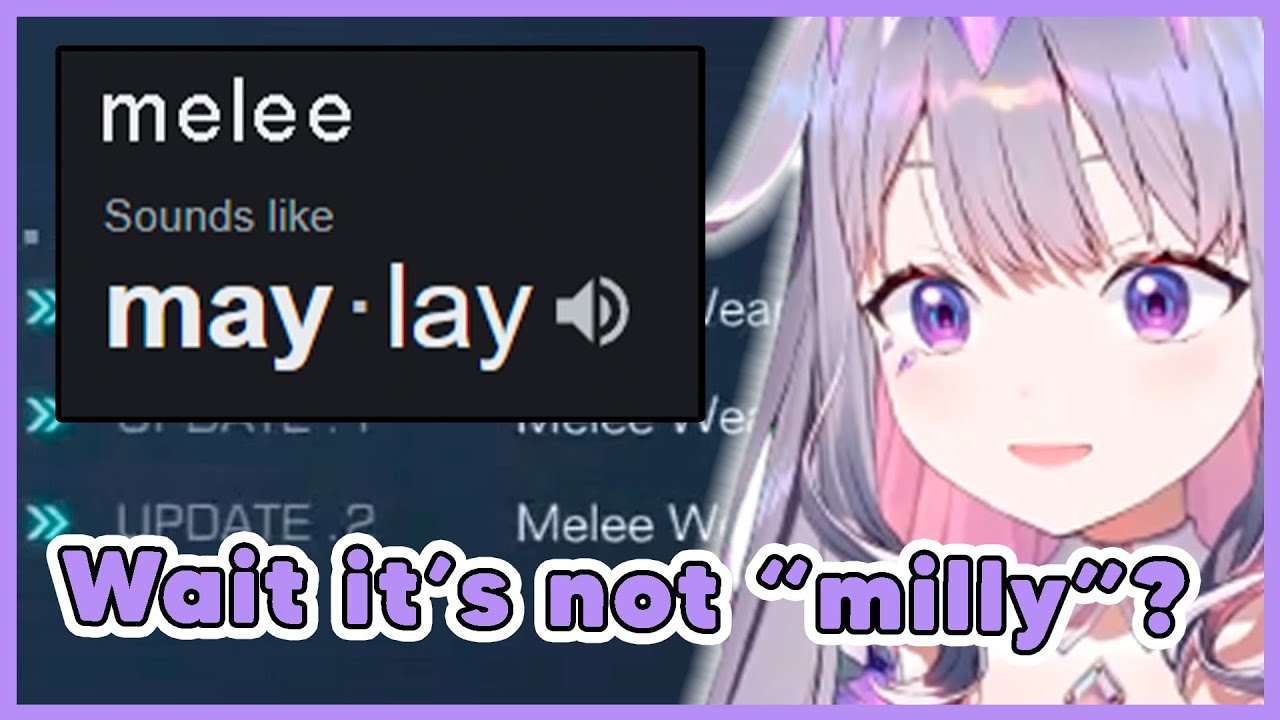 Biboo found out she's been pronouncing 