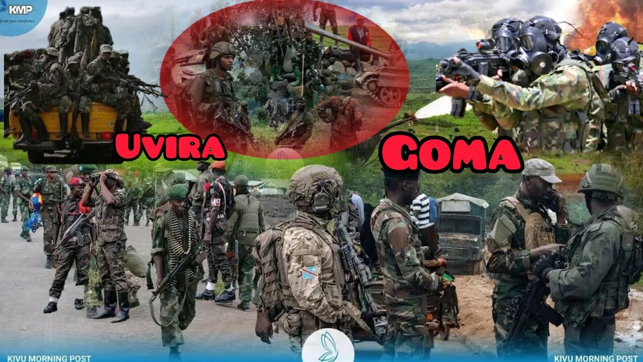 GOMA FARDC ITUNGUYE GEN.MAKENGA IGITERO CYO GUFATA UMUJYI#UVIRA MAA23 YAGARAGUJWE AGATI#20 BITANZE 