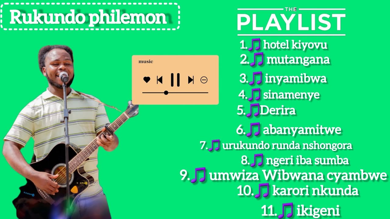 RUKUNDO PHILEMON ♡PLAYLIST COVER