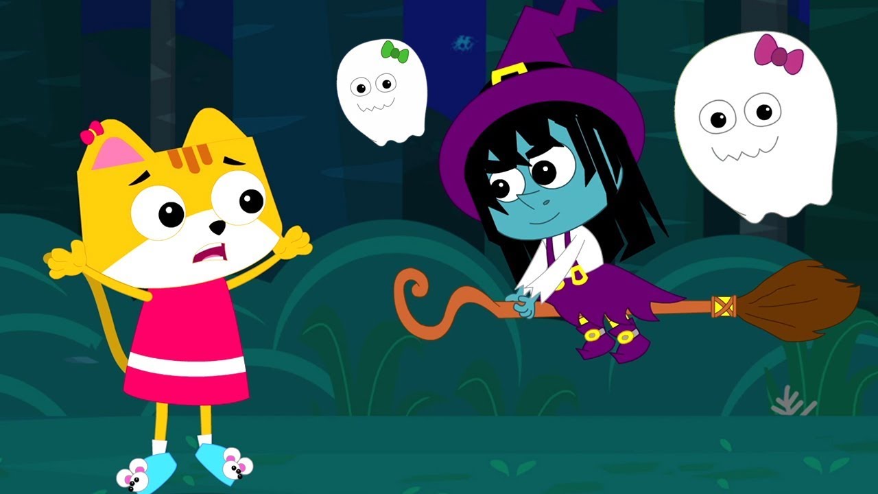 No puedes correr | You Can't Run it's Halloween Night | Preschool Español | Canciones Infantiles