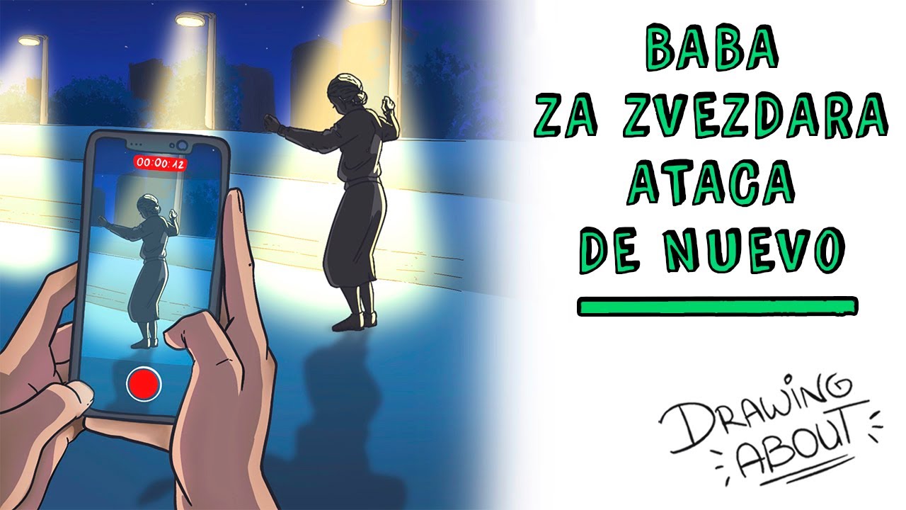 BABA ZA ZVEZDARA ATACA DE NUEVO (Mujer serbia que baila - Tiktok Serbian Dancing Lady)| Draw My Life