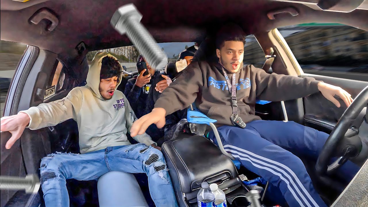 DRIVING A SCATPACK USING A BUCKET & LAWN CHAIR...