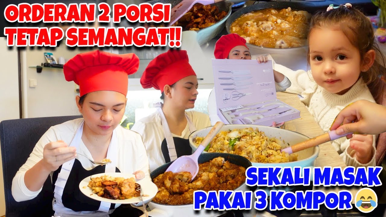 NASI GORENG BUCIN ALA MAMA HASYA!! ORDERAN KE AUSTRIA BUAT YANG LAGI PACARAN LDR