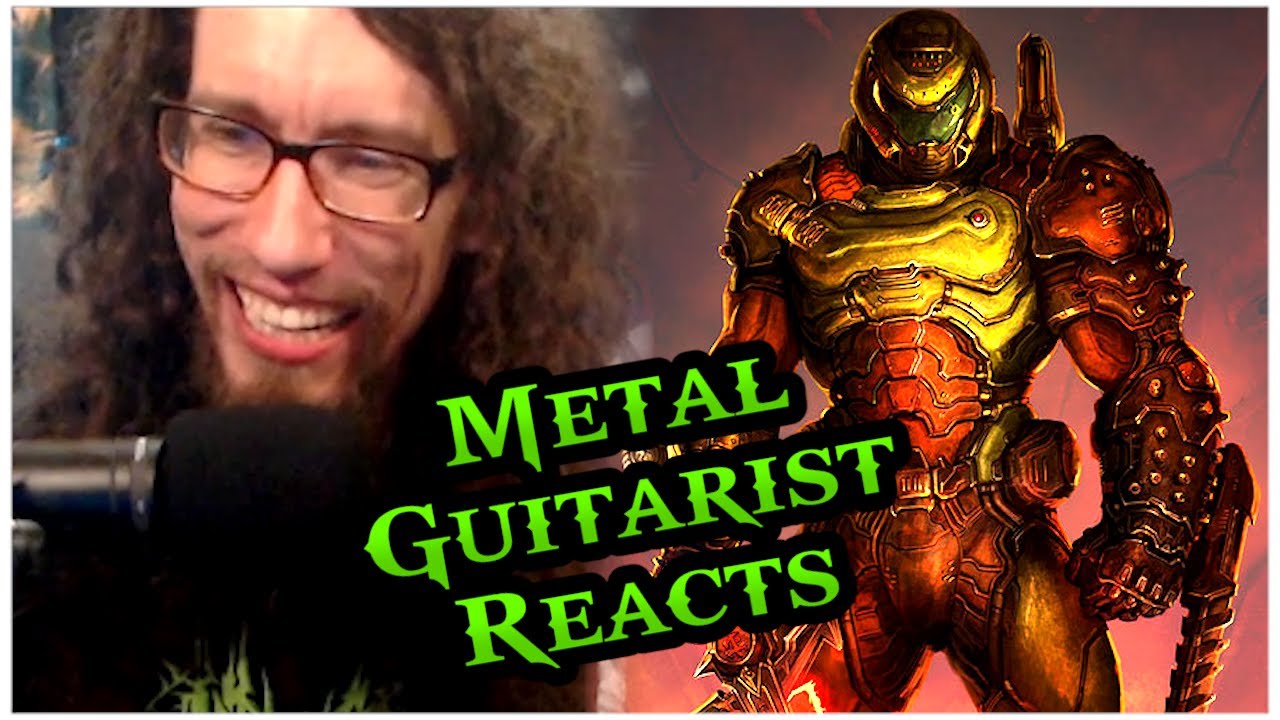 Профессиональный метал-гитарист РЕАКЦИЯ на саундтрек Doom Eternal «Cultist Base»