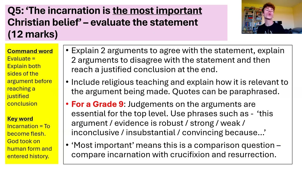 GCSE RELIGIOUS STUDIES 2025: CHRISTIANITY EXAM PRACTICE (AQA BELIEFS, TEACHINGS & PRACTICES)