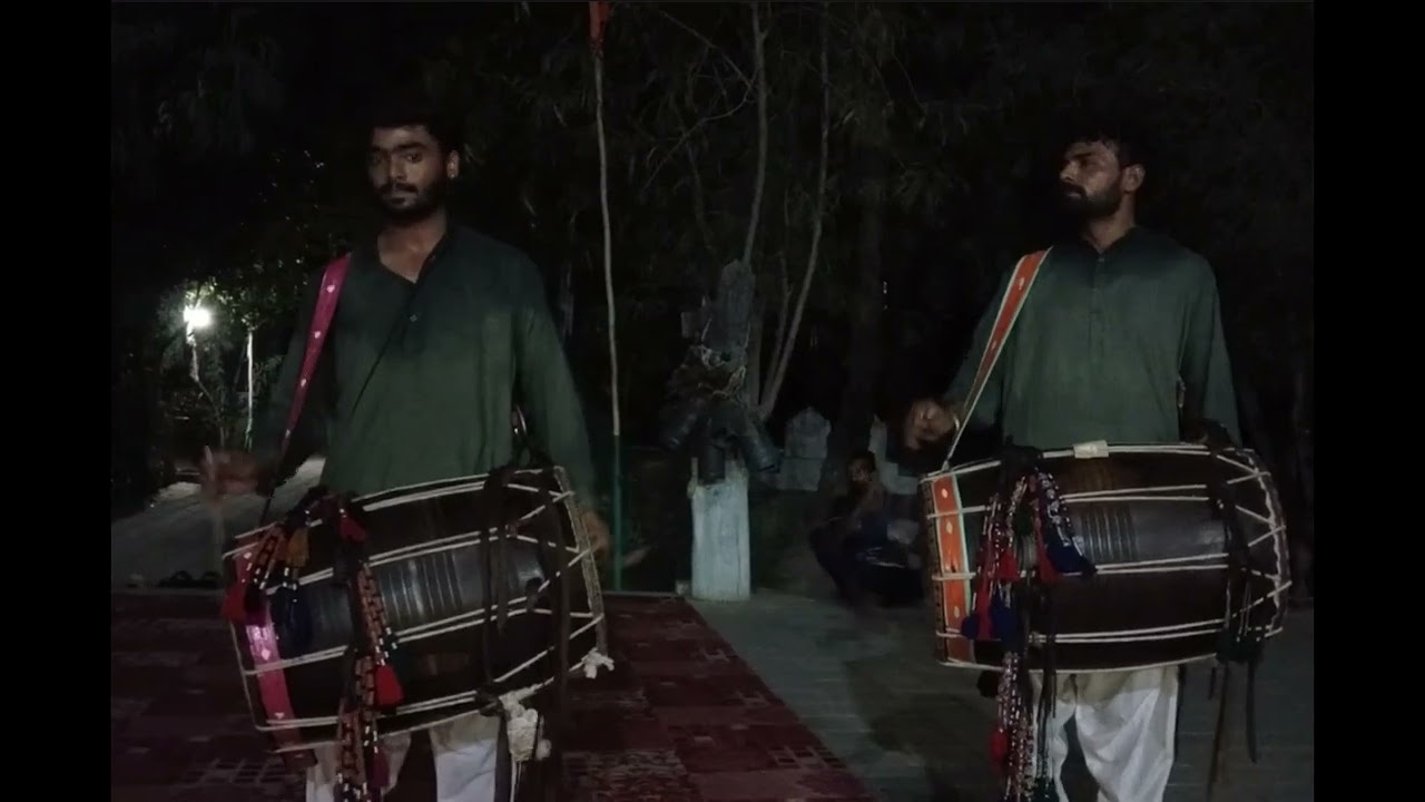 Baba Akram sain &Kamran sain dhol great master &Salman Ali Darbar chak jhumra Sharif mai Da