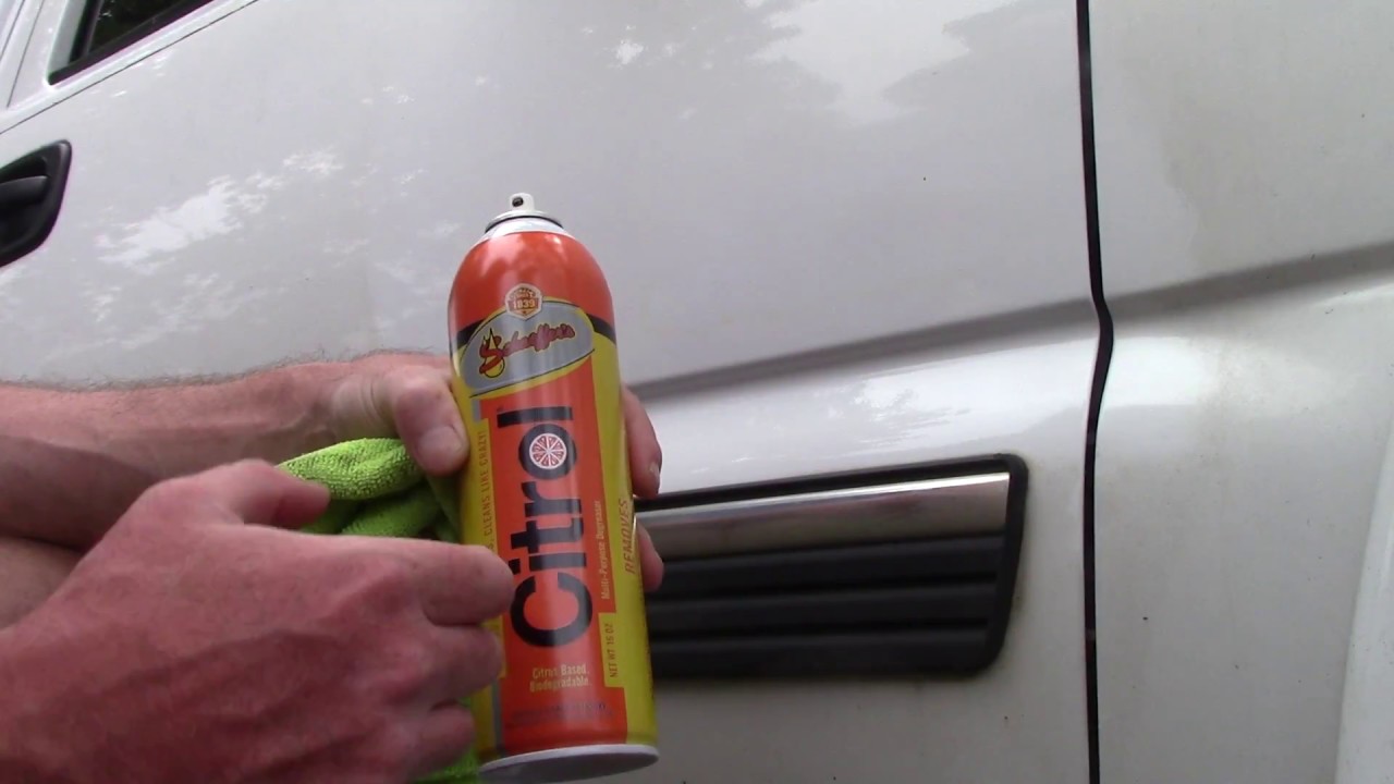 Citrol 266 Aerosol Review & Removing Car Emblems Without Using Heat!
