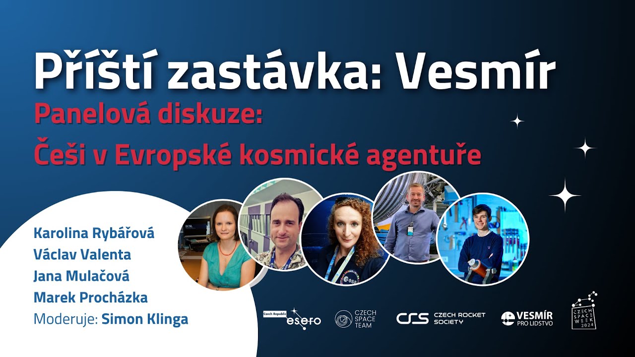 Příští zastávka: Vesmír 2024 (Češi v Evropské kosmické agentuře)