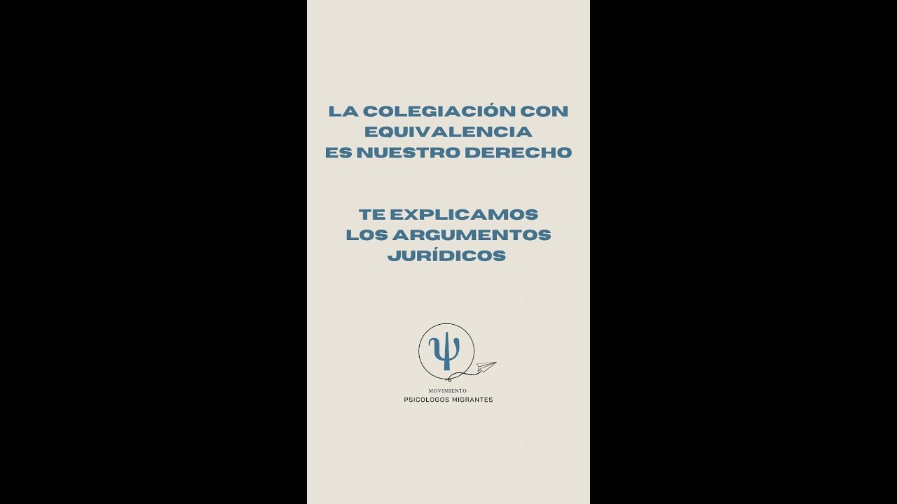 #1 - Colegiación con Equivalencia: te explicamos como se ha intentado bloquearla con mentiras.