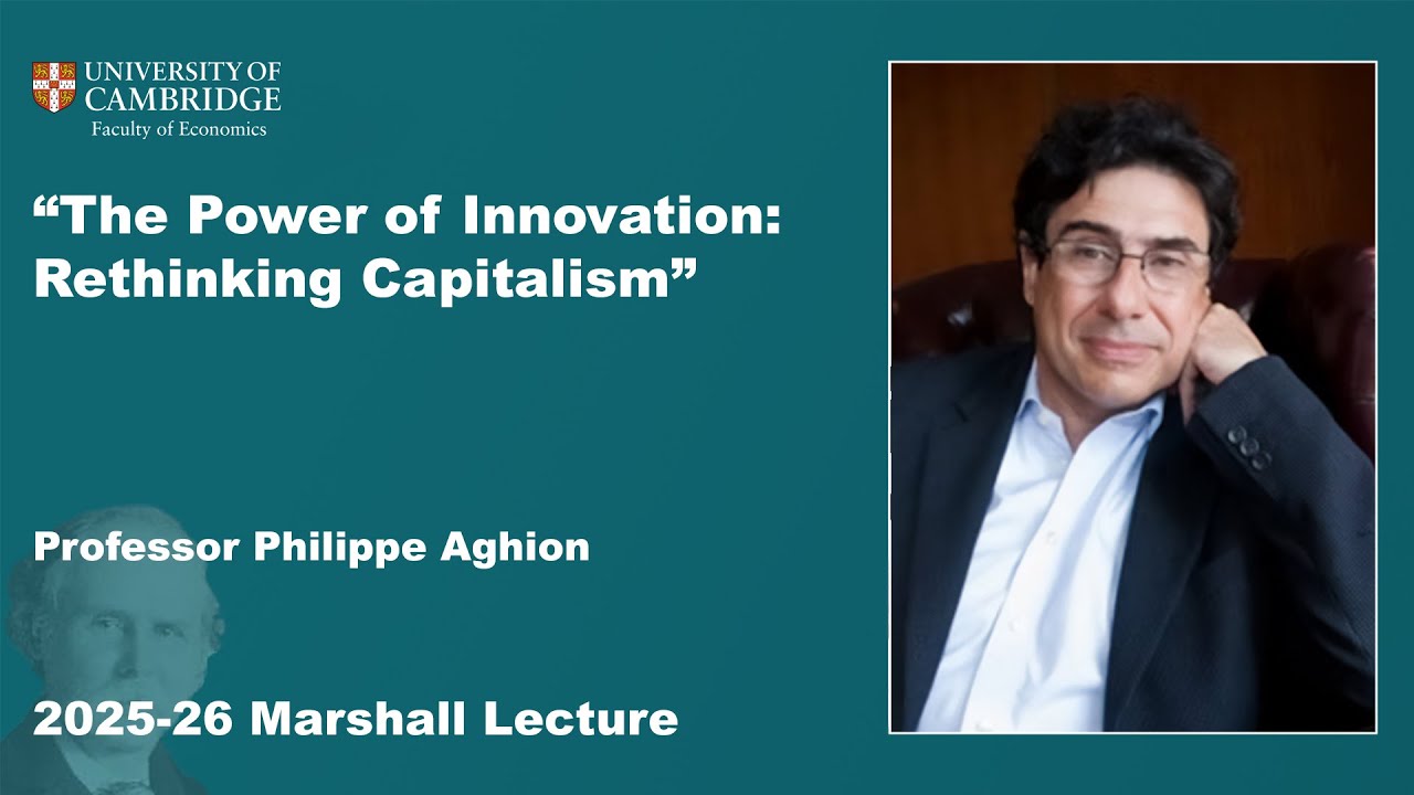 2025-26 Marshall Lecture 1 - Professor Philippe Aghion