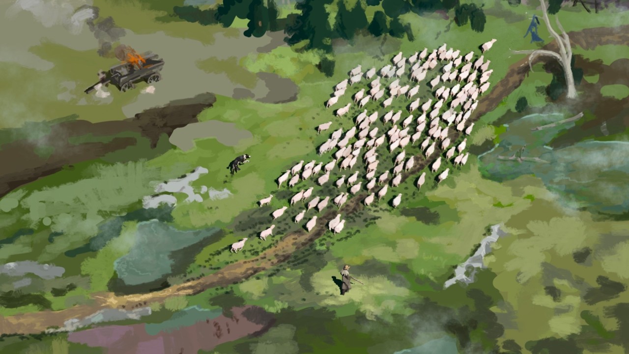 Pastoral (Protect your flock of sheep and guide them to safety)