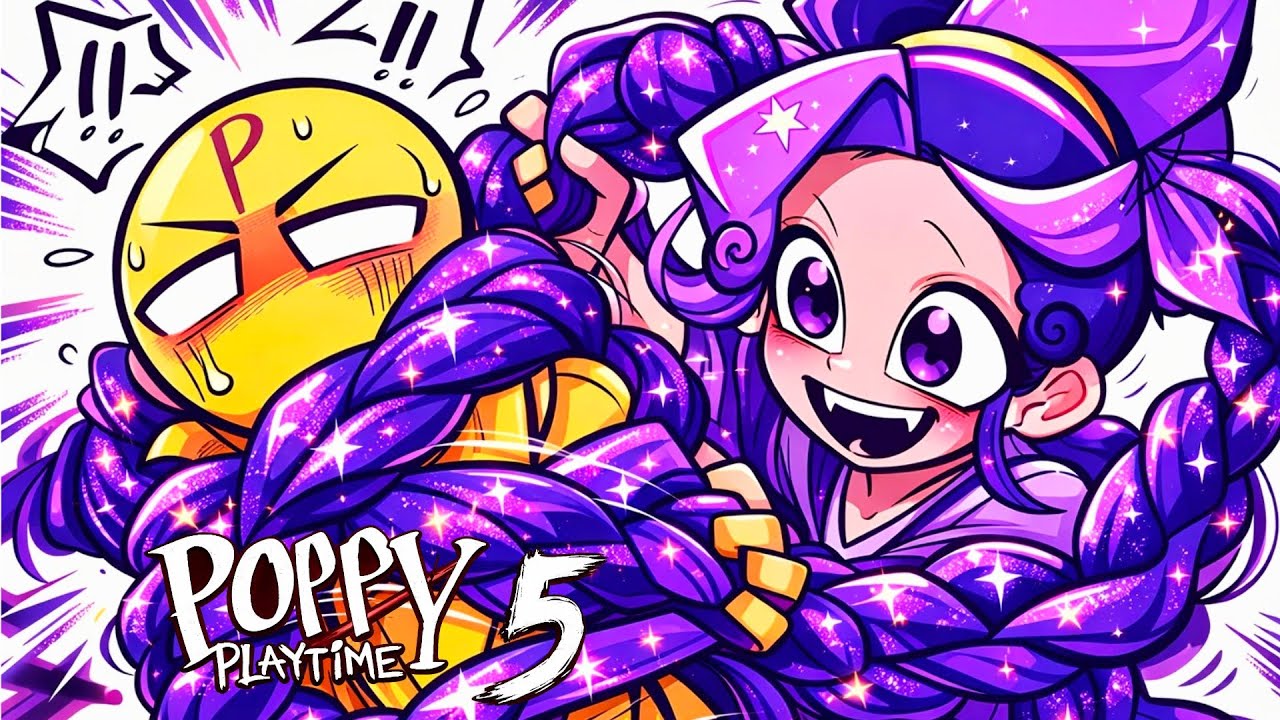 Player Is Stuck With Lily Lovebraids?!😳😱Poppy Playtime Chapter 5 Comic Dub