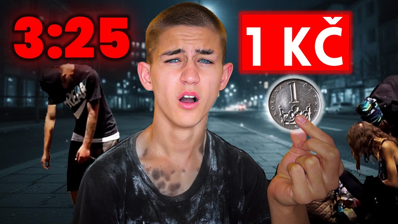 Přežiju 24 Hodin s 1 KČ? (nejhorší nápad)