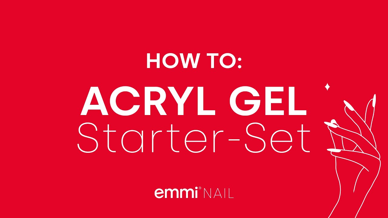 How to: Acryl-Gel N&auml;gel machen mit emmiNAIL