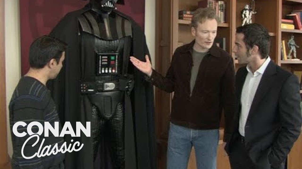 Конан и Джордан посещают Lucasfilm | Поздняя ночь с Конаном О’Брайеном