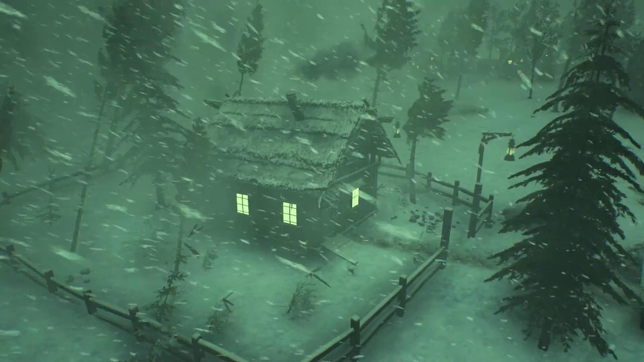 BRUTAL BLIZZARD & Howling Wind Sounds for Sleeping | Arctic Froststream Midnight