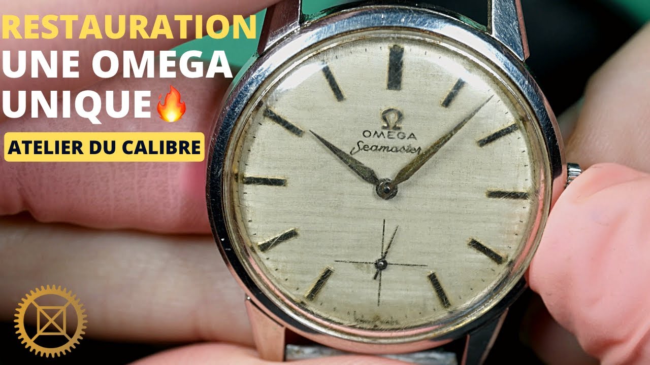 Restauration d'une Montre Omega avec un Cadran Unique