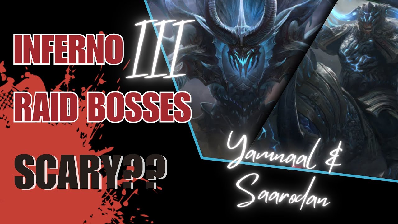 Diablo Immortal - LAST RAID BOSSES in Inferno 3 - The final CHALLENGE #diabloimmortal