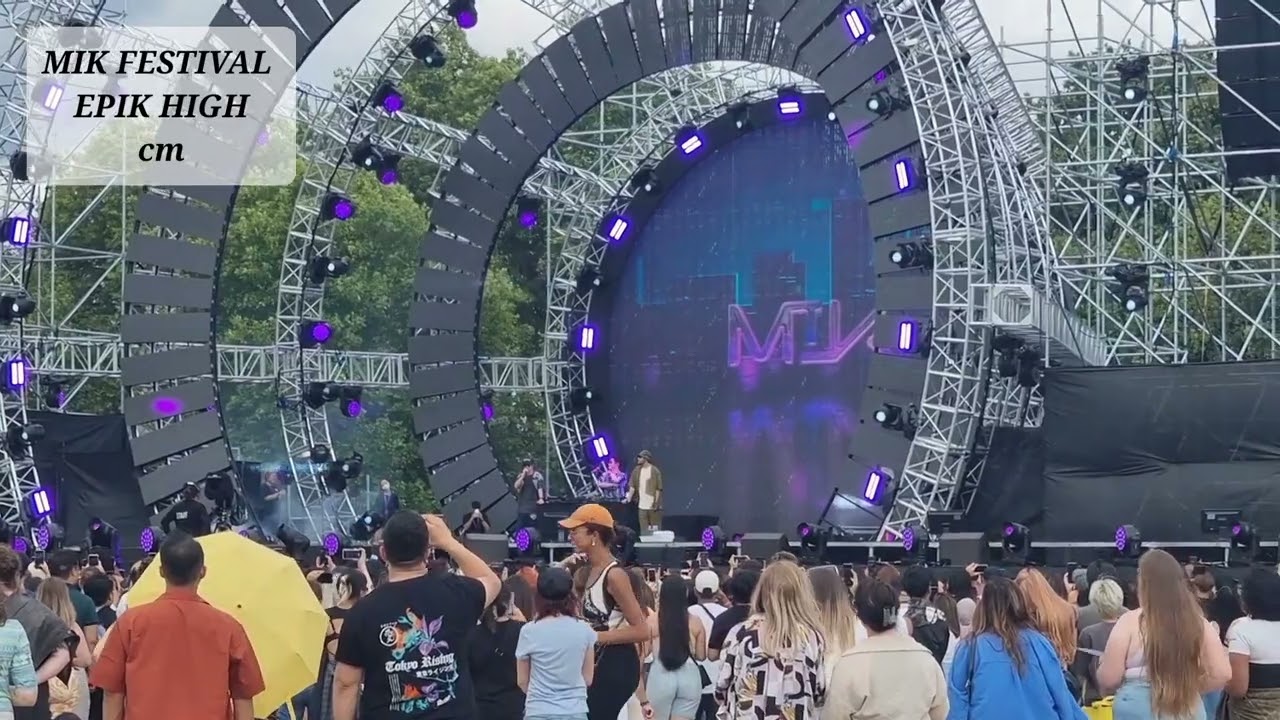🎑 MIK FESTIVAL London 31.07.2022🎑: EPIK HIGH performances 🎶🎤