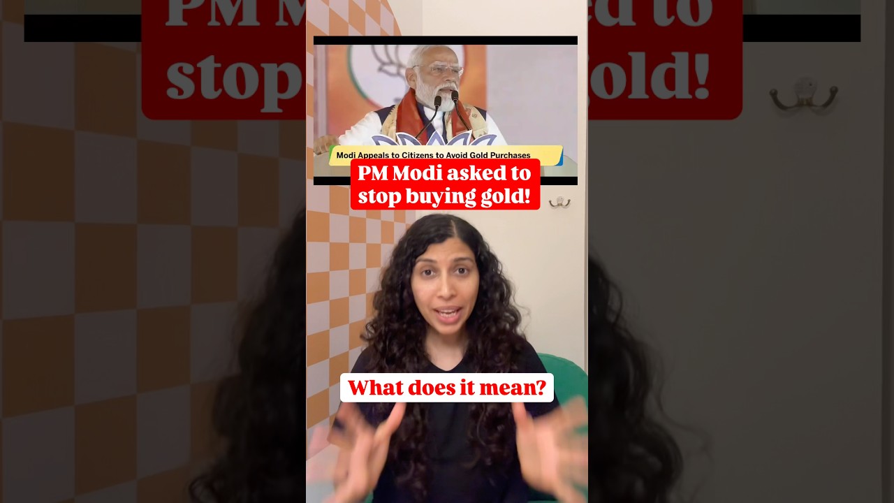 PM Modi asked Indians to stop buying gold for a year! Why? Watch till the end! #india #usiranwar
